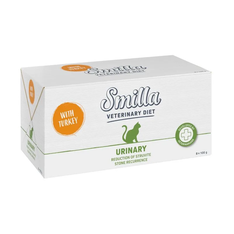 Smilla Veterinary Diet Urinary Tacchino umido gatto (Set %: 24 x 100 g)