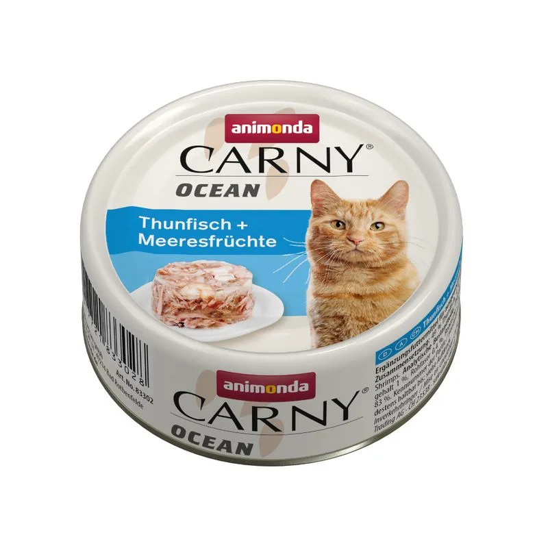 animonda Carny Ocean 12 x 80 g (Tonno + Frutti di Mare)