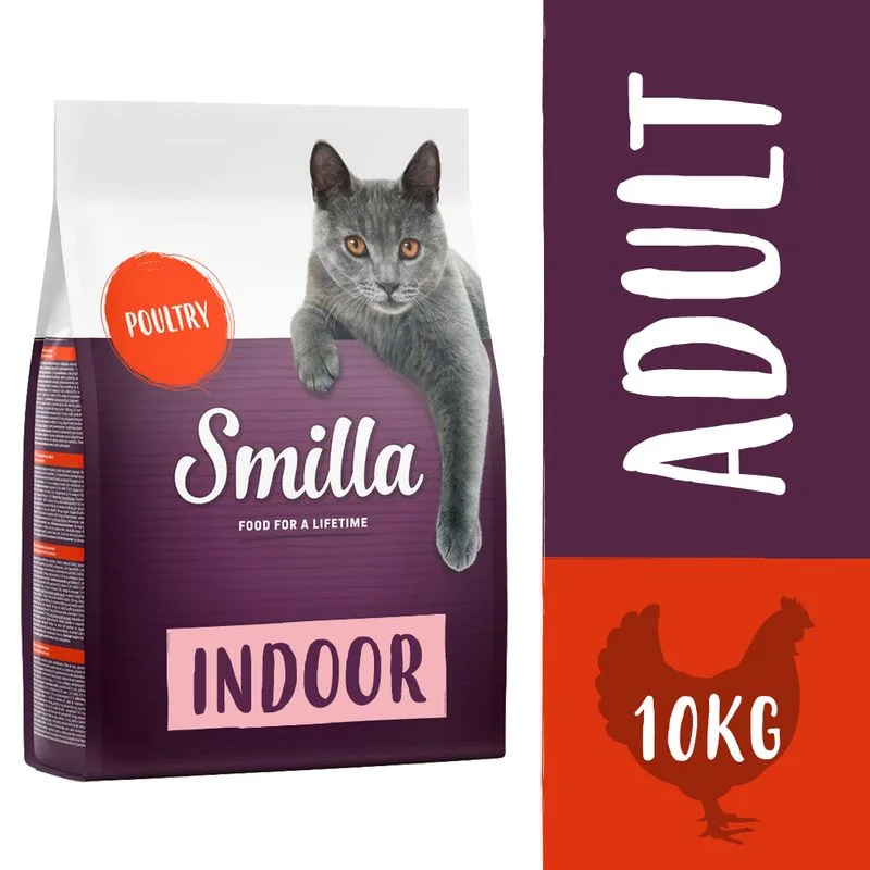 Smilla Adult Indoor Crocchette per gatti (Set %: 2 x 10 kg)