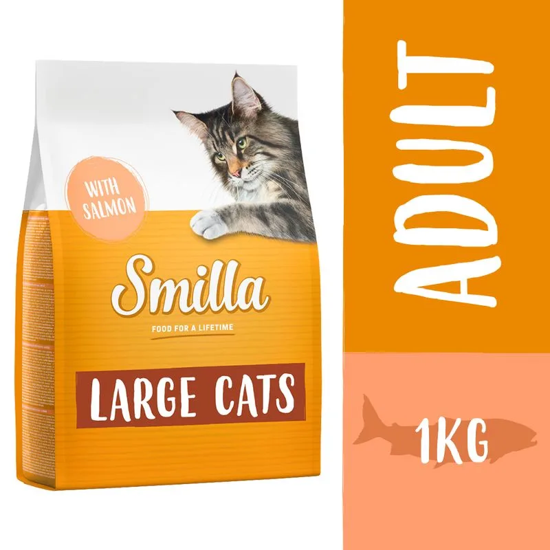 Smilla Adult XXL Salmone Crocchette per gatti (1 kg)