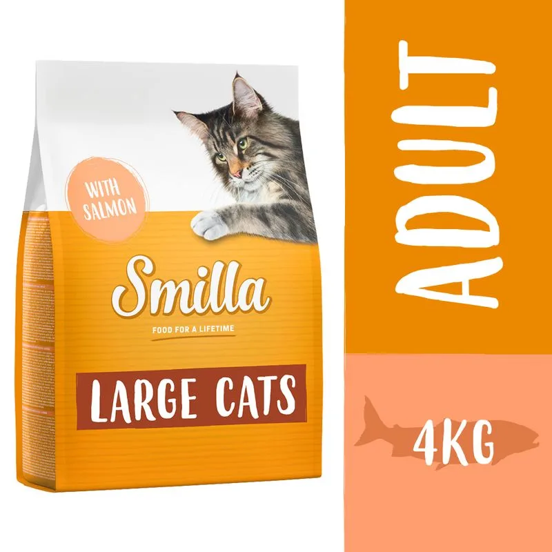 Smilla Adult XXL Salmone Crocchette per gatti (4 kg)