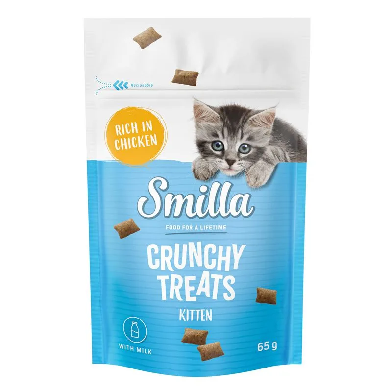 Smilla Crunchy Treats Kitten Pollo