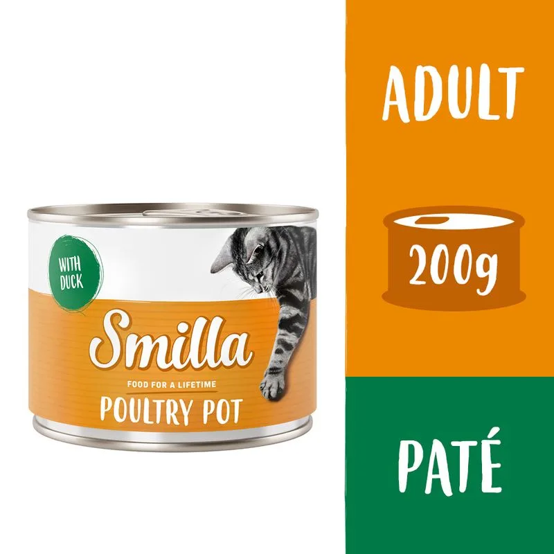 Smilla Delizie al Pollo 12 x 200 g (Tenero Pollame e Anatra)