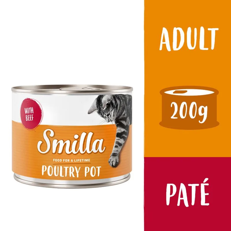 Smilla Delizie al Pollo 12 x 200 g (Tenero Pollame e Manzo)
