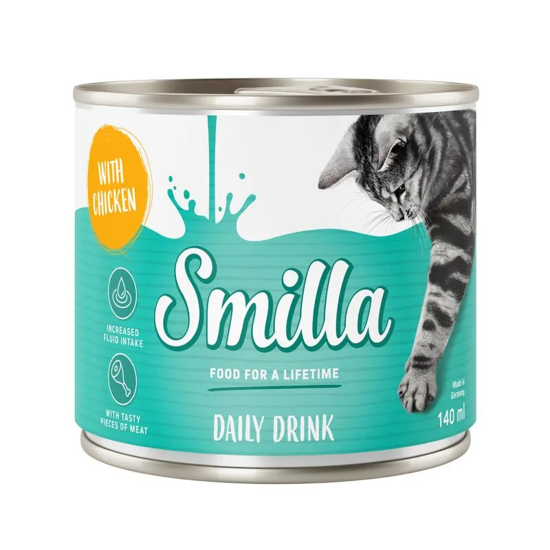 Smilla Drink per gatti - con Pollo (Set %: 24 x 140 ml)