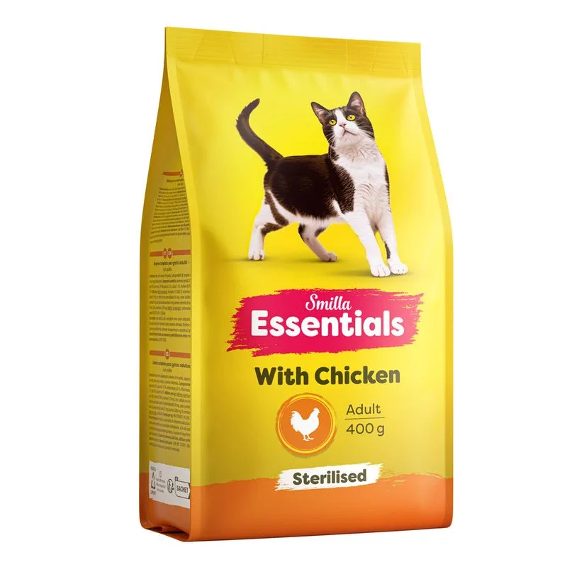 Smilla Essentials Adult Sterilised con Pollo (2 kg (5 x 400 g))
