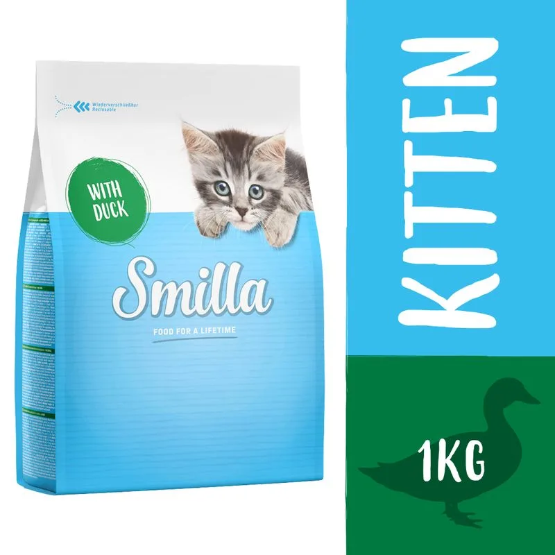 Smilla Kitten Anatra Crocchette per gattini (1 kg)