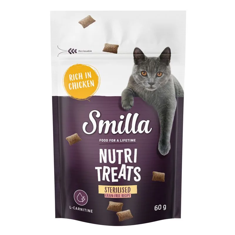 Smilla Nutri Treats (Set %:  2 x 60 g Sterilised)