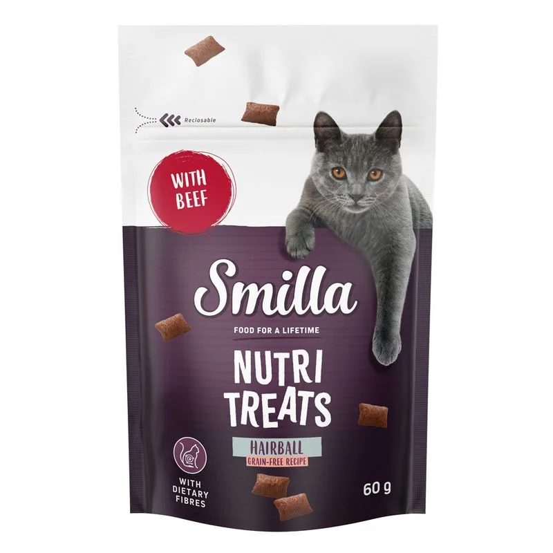 Smilla Nutri Treats (Set %: 2 x 60 g Hairball)