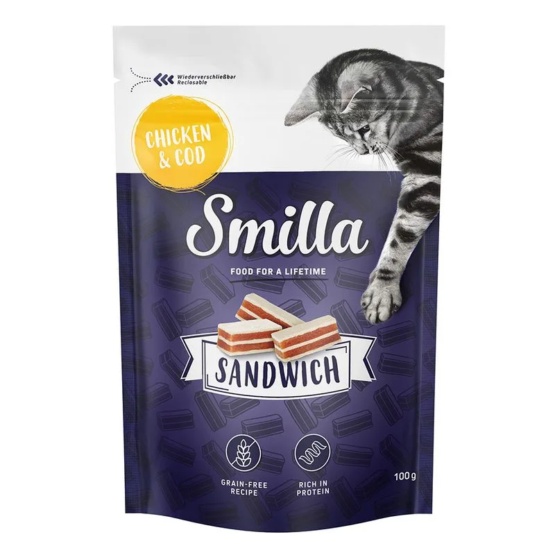 Smilla Sandwich Snack Pollo & Merluzzo (Set %: 3 x 100 g)