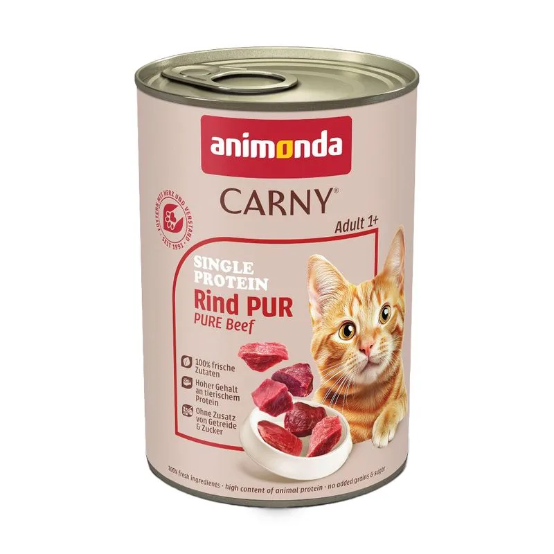 animonda Carny Single Protein Adult 24 x 400 g (Manzo puro)
