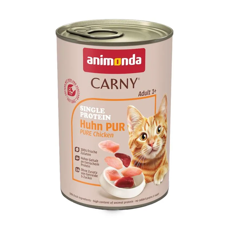 animonda Carny Single Protein Adult 24 x 400 g (Pollo puro)