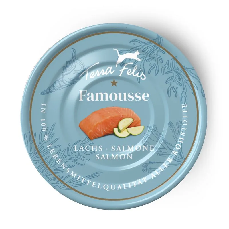 Terra Felis Famousse 12 x 80 g (Salmone)