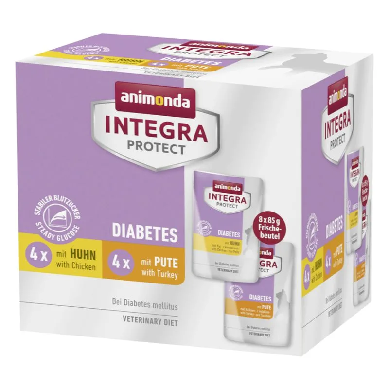 animonda Integra Protect Adult Diabetes 24 x 85 g (Mix: Pollo & Tacchino)