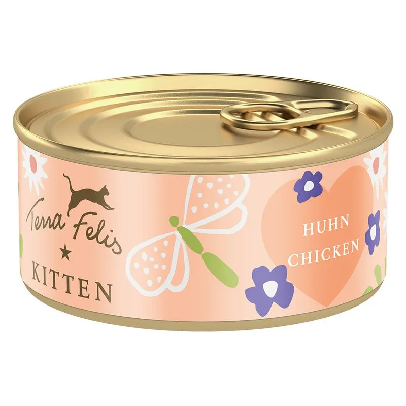 Terra Felis Kitten 18 x 70 g (Pollo)