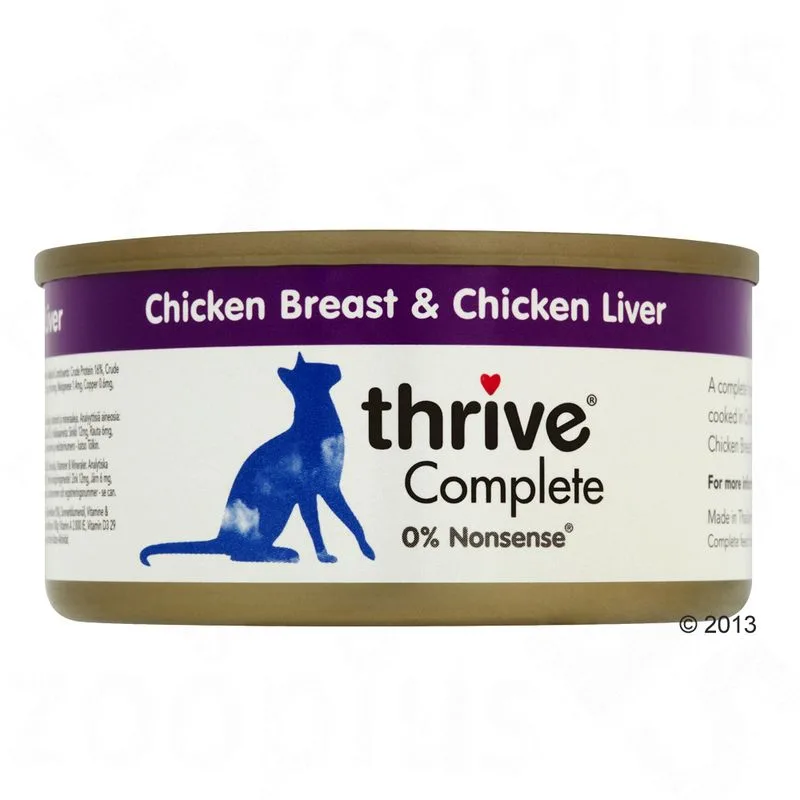 Thrive Complete 24 x 75 g (Petto di Pollo e Fegato)