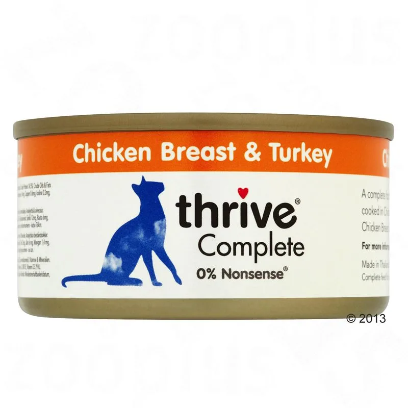 Thrive Complete 24 x 75 g (Petto di Pollo e Tacchino)