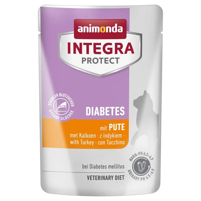 animonda Integra Protect Adult Diabetes 24 x 85 g (Tacchino)