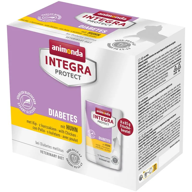animonda Integra Protect Adult Diabetes 8 x 85 g (Pollo)