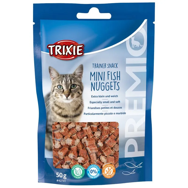Trixie PREMIO Trainer Snack Mini Fish Nuggets (Set %: 6 x 50 g)