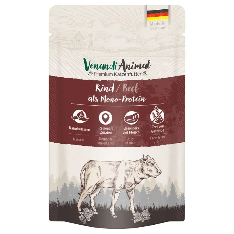 Venandi Animal Monoprotein 24 x 125 g (Manzo)