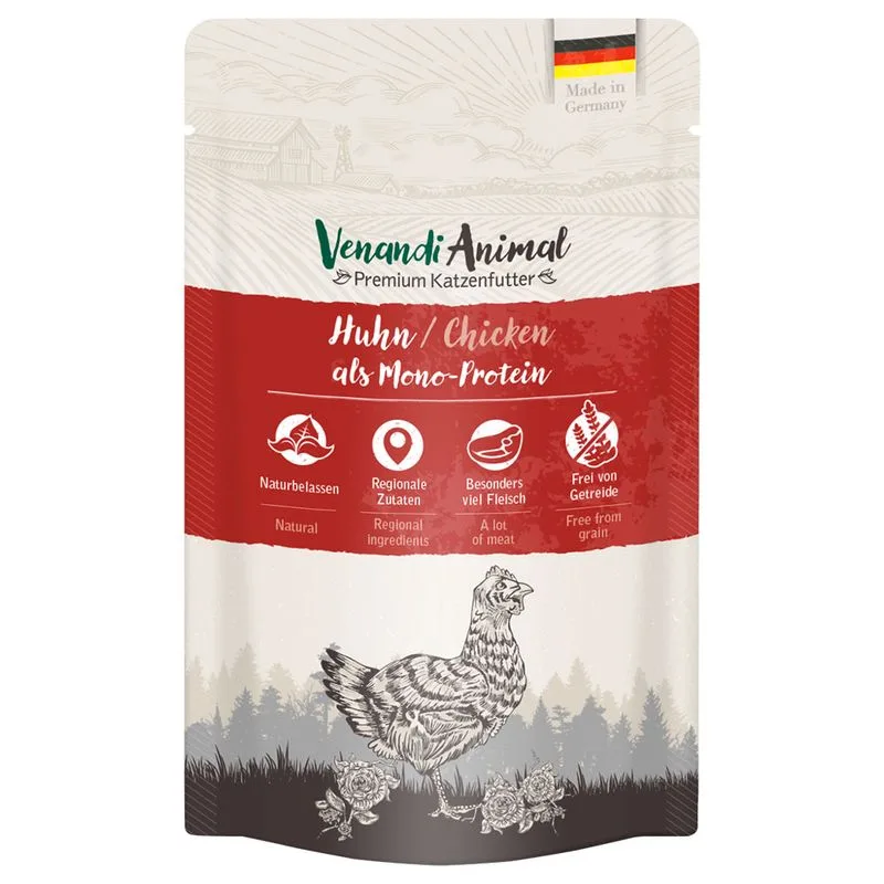 Venandi Animal Monoprotein 24 x 125 g (Pollo)