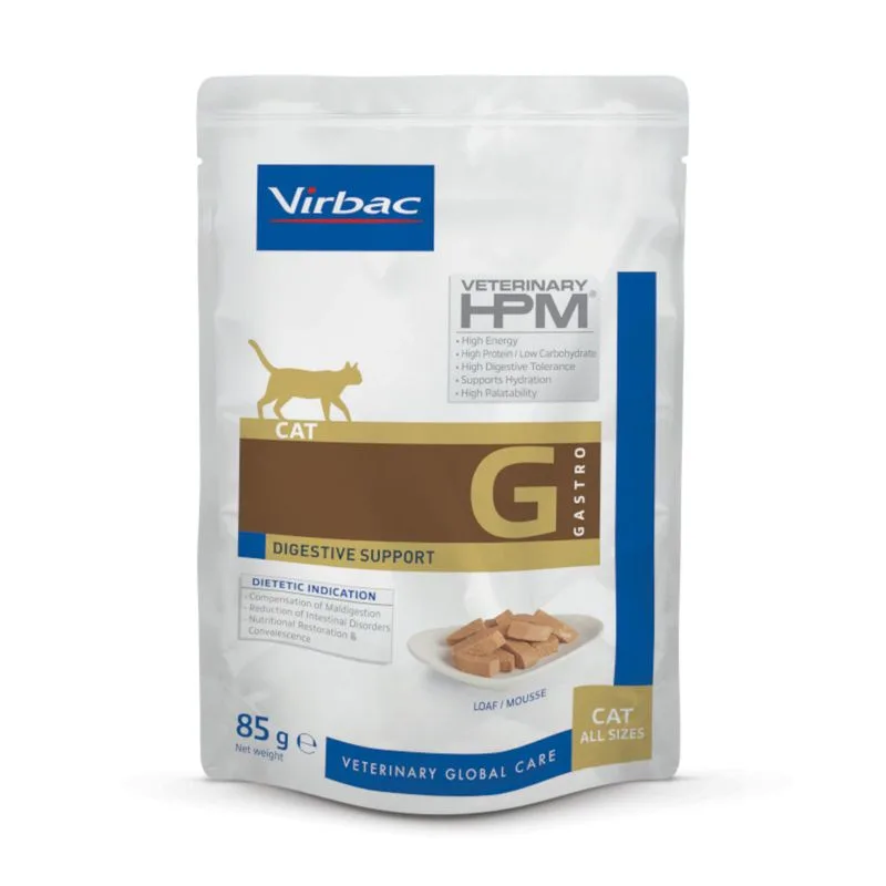 Virbac Veterinary Cat HPM Digestive Support (Set %: 24 x 85 g)