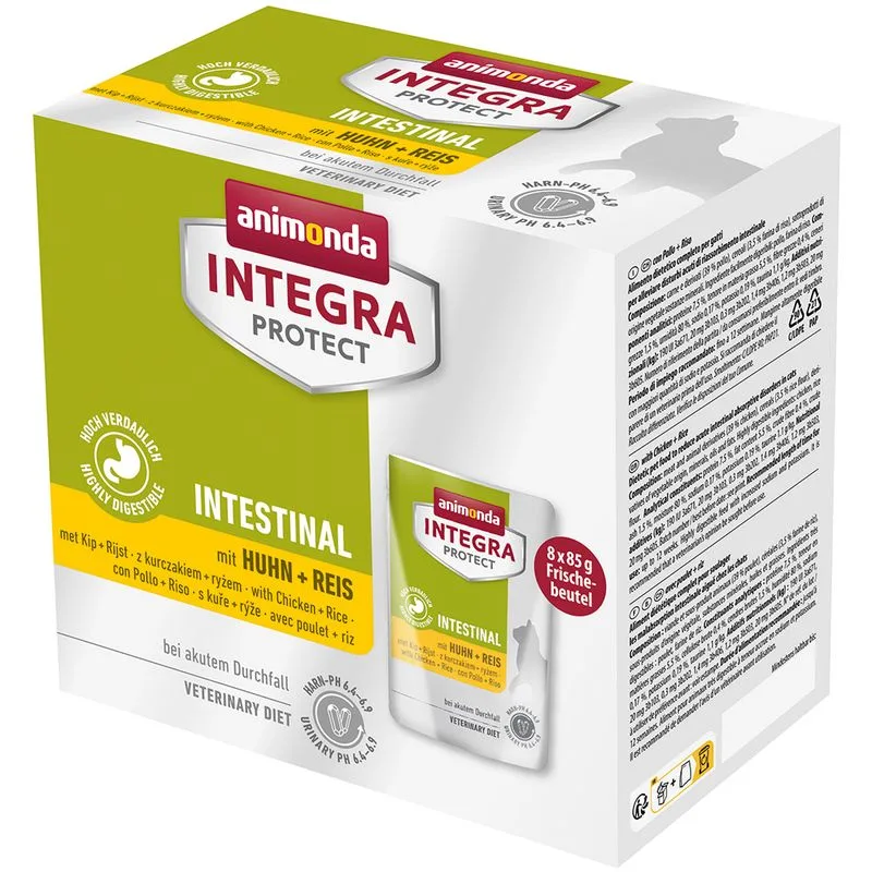 animonda Integra Protect Adult Intestinal 8 x 85 g umido per gatto