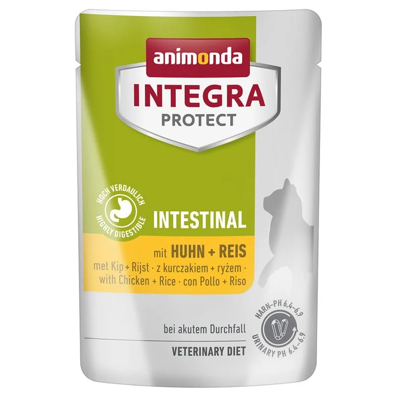 animonda Integra Protect Adult Intestinal Pollo & Riso umido per gatto (Set %: 48 x 85 g)