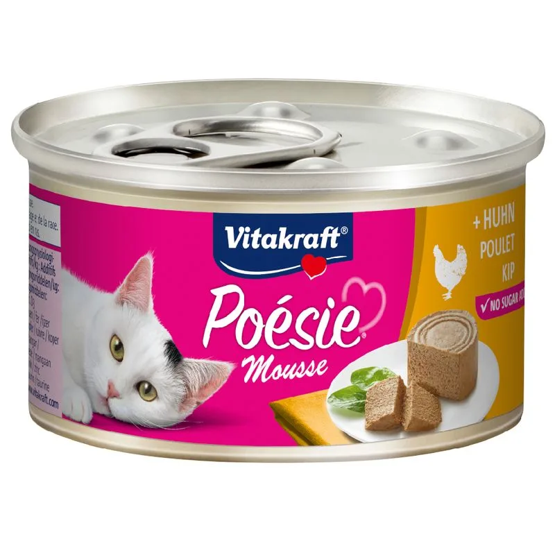 Vitakraft Poésie Mousse 12 x 85 g (Pollo)