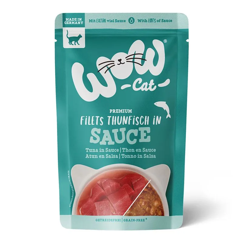 WOW Cat in Salsa 8 x 85 g (Tonno)