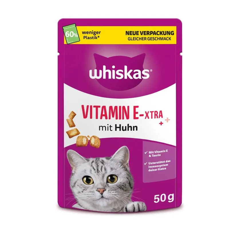 Multipack risparmio! Whiskas Snack (8 x 50 g Vitamin E-Xtra)