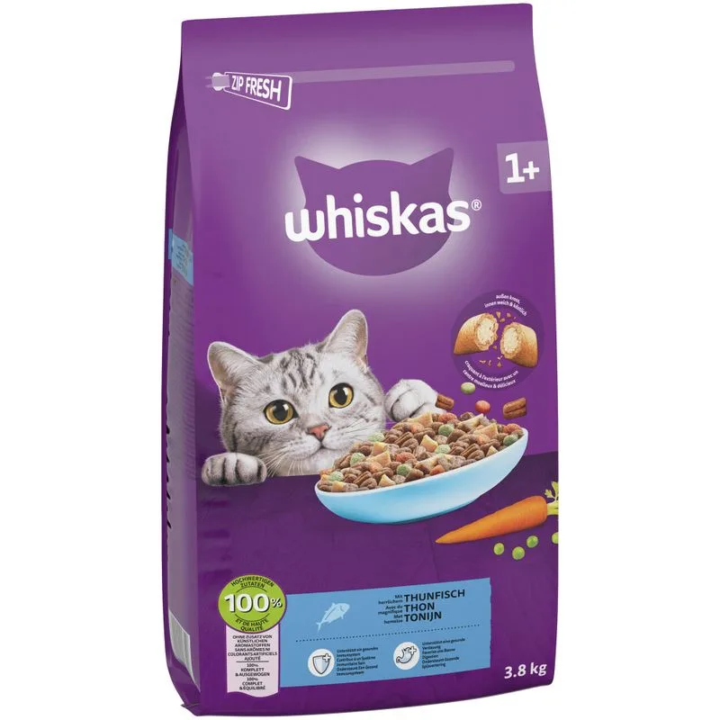 Whiskas 1+ Tonno (3,8 kg)