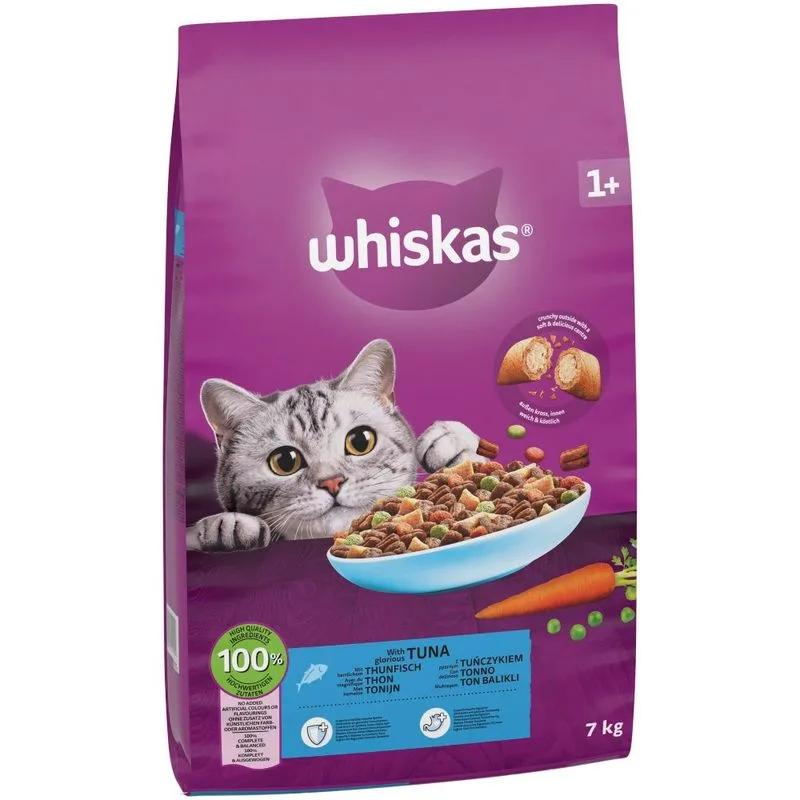 Whiskas 1+ Tonno (7 kg)