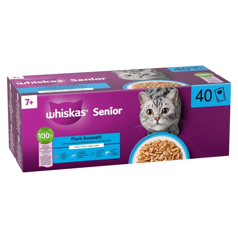 Whiskas 7+ Senior Buste 40 x 85 g
