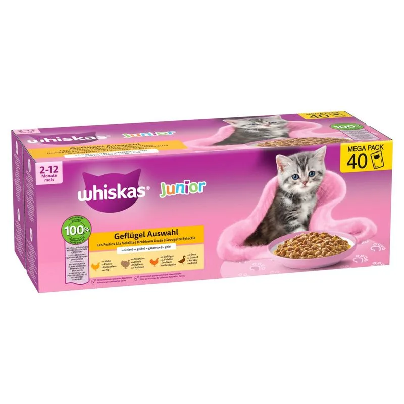 Whiskas Junior Buste 40 x 85 g