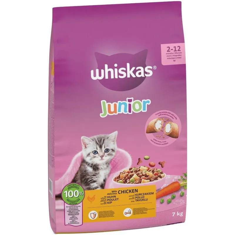 Whiskas Junior Pollo (7 kg)