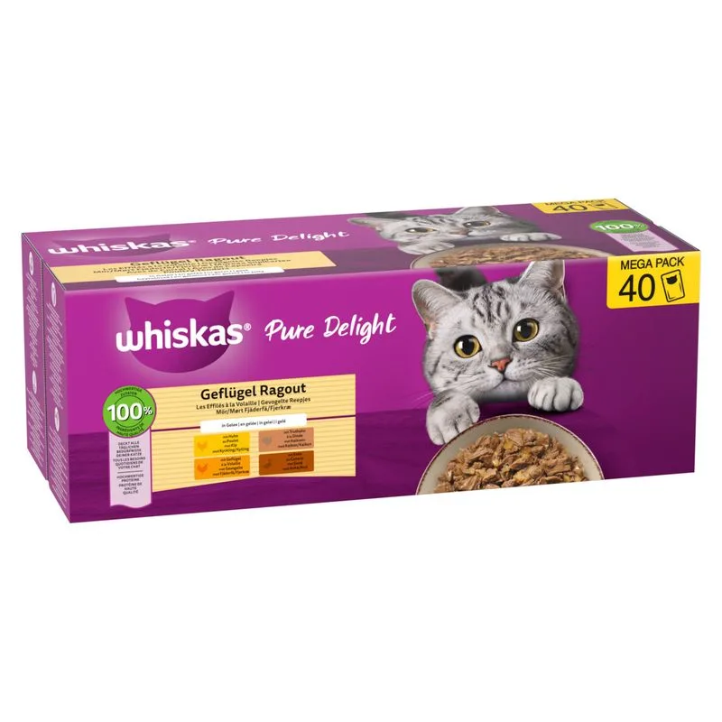 Whiskas Pure Delight 40 x 85 g