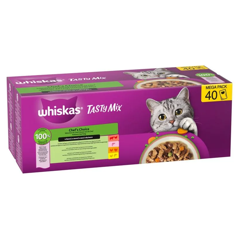 Whiskas Tasty Mix 40 x 85 g