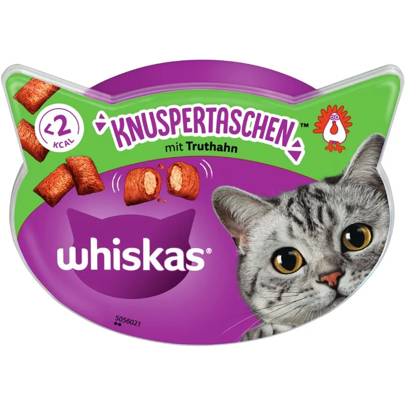 Whiskas Temptations (60 g Tacchino)