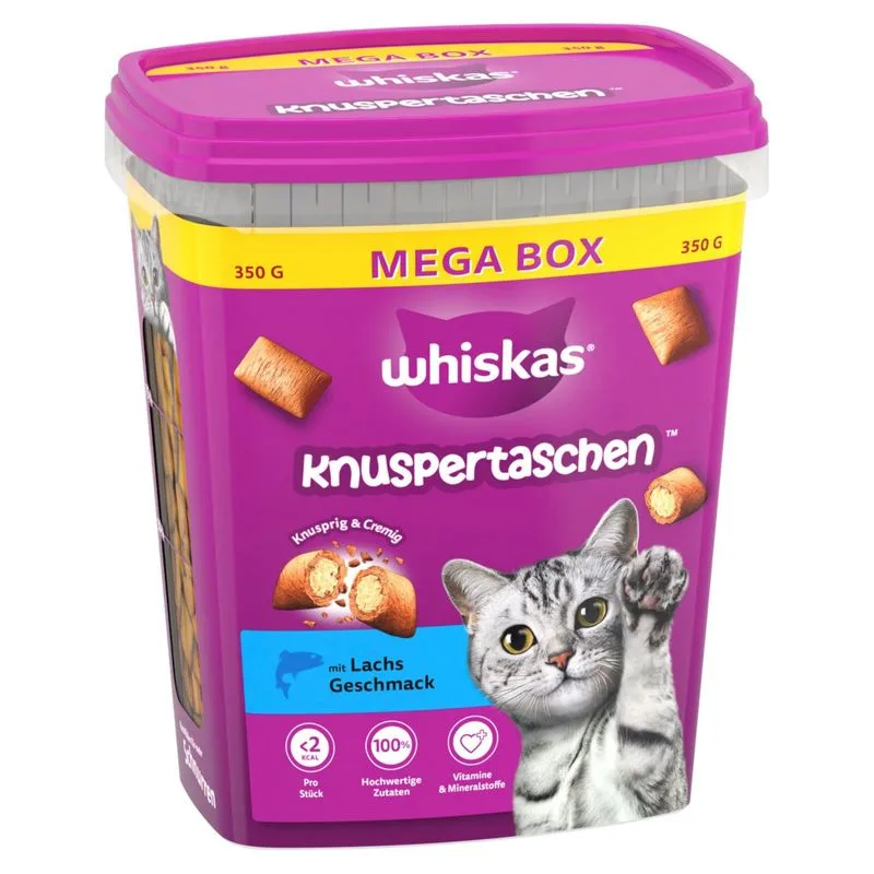 Whiskas Temptations (Set %: 2 x 350 g Salmone)