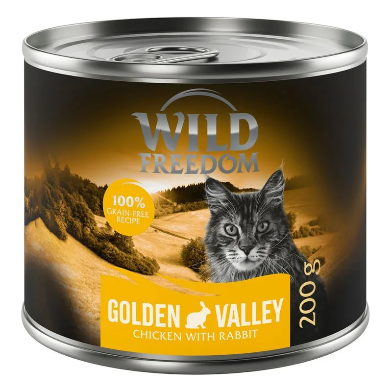 Wild Freedom 1 x 200 g (Golden Valley - Coniglio e Pollo)
