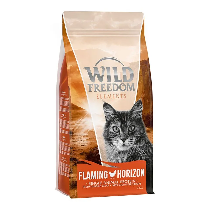 Wild Freedom Adult "Flaming Horizon" Pollo - senza cereali Crocchette gatto (2 kg)
