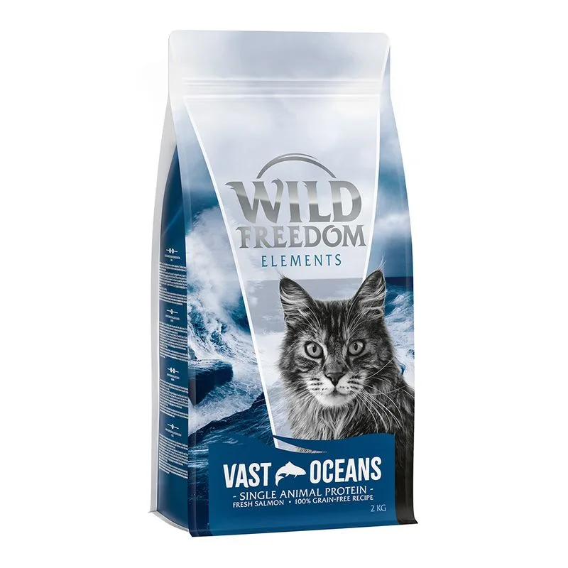 Wild Freedom Adult "Vast Oceans" Salmone - senza cereali per gatto (2 kg)
