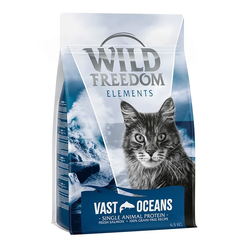 Wild Freedom Adult "Vast Oceans" Salmone - senza cereali per gatto (Set %: 2 x 6,5 kg)