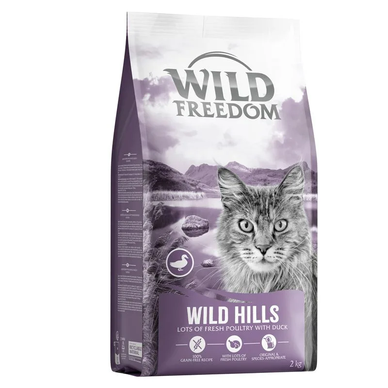 Wild Freedom Adult "Wild Hills" Anatra -  senza cereali (2 kg)