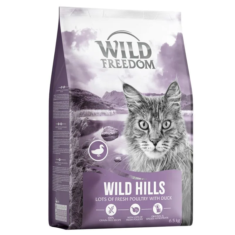 Wild Freedom Adult "Wild Hills" Anatra -  senza cereali (6,5 kg)