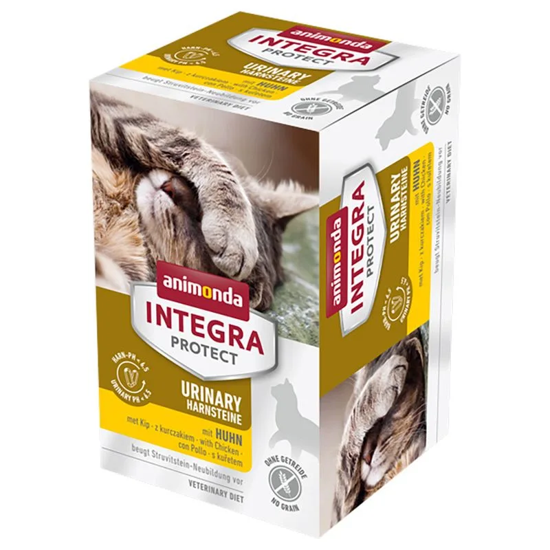 animonda Integra Protect Adult Urinary Struvite 24 x 100 g umido per gatto (con Pollo)