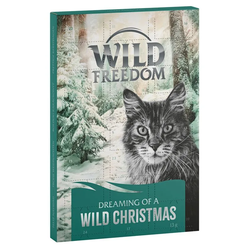 Wild Freedom Calendario dell'Avvento per gatti - Snack liofilizzati RAW (Set %: 3 pz (39 g))