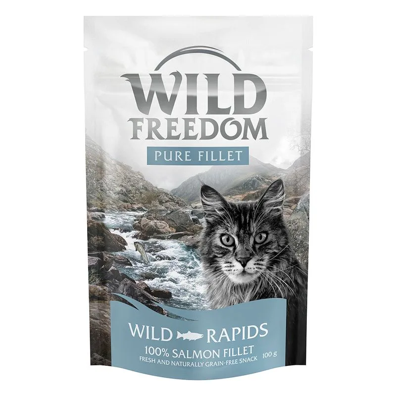 Wild Freedom Fillet Snack (Set %: 3 x 100 g Filetto di Salmone)